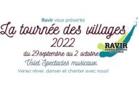 La tournée des villages de RAVIR du 29 septembre au 2 octobre 2022